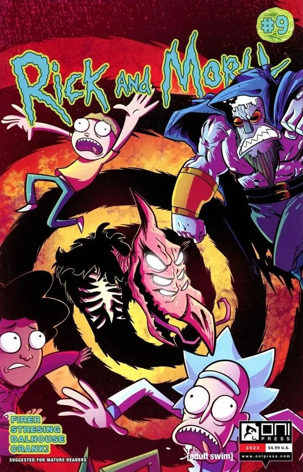 Cover of Rick and Morty #9