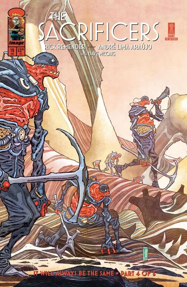 Cover of The Sacrificers #19