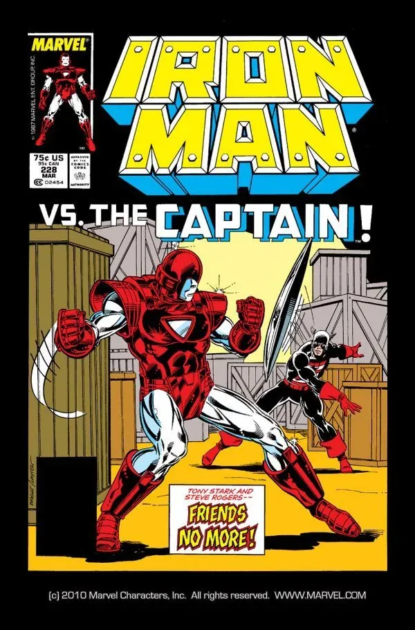 Cover of Iron Man #228