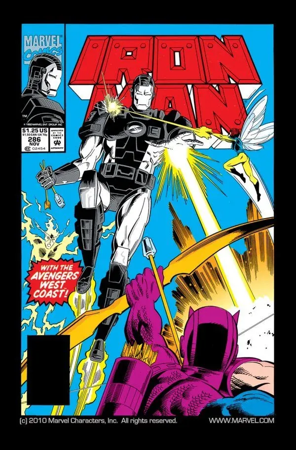 Cover of Iron Man #286
