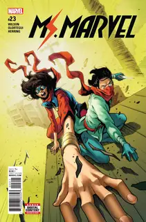 Cover of Ms. Marvel #23