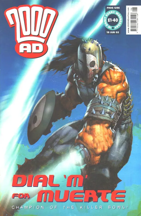 Cover of 2000 AD #1296
