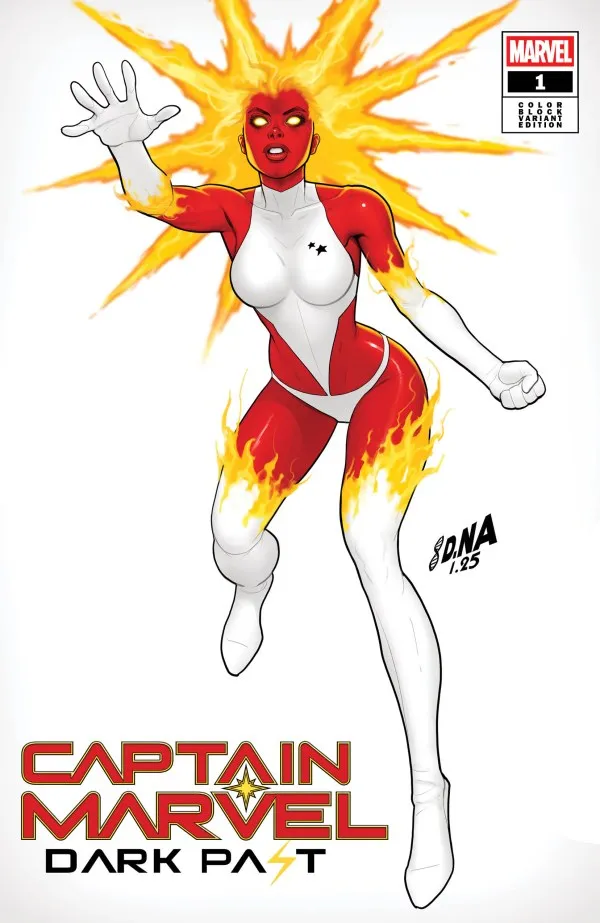 Cover of Captain Marvel: Dark Past #1