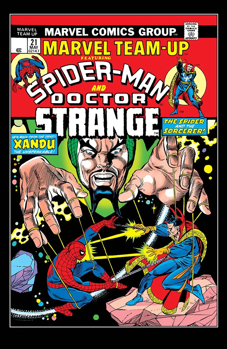 Cover of Marvel Team-Up #21