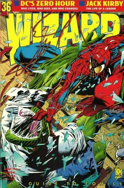 Cover of Wizard: The Comics Magazine #36