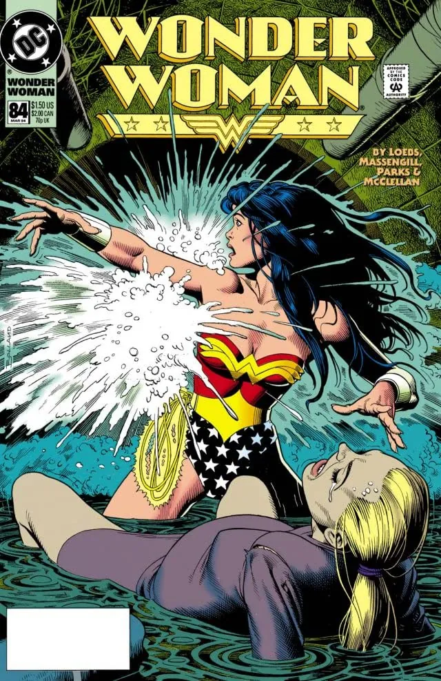 Cover of Wonder Woman #84