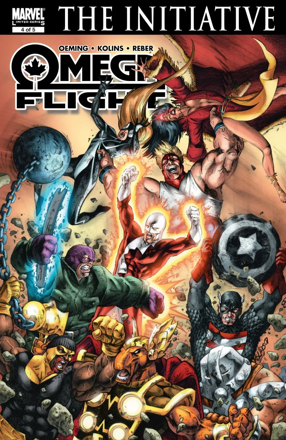 Cover of Omega Flight #4