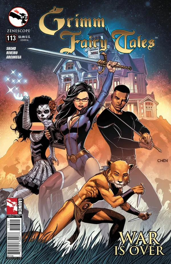 Cover of Grimm Fairy Tales #113
