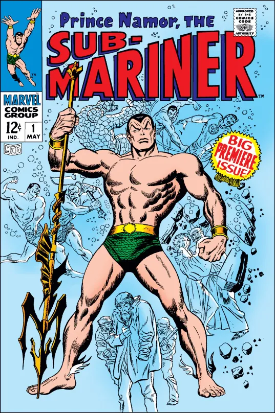 Cover of Sub-Mariner #1