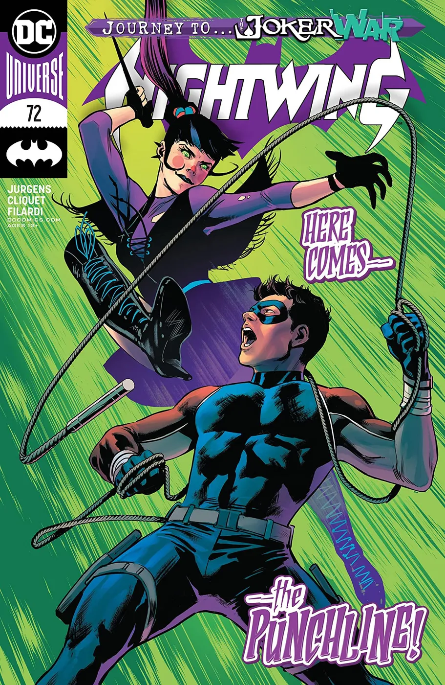Cover of Nightwing #72