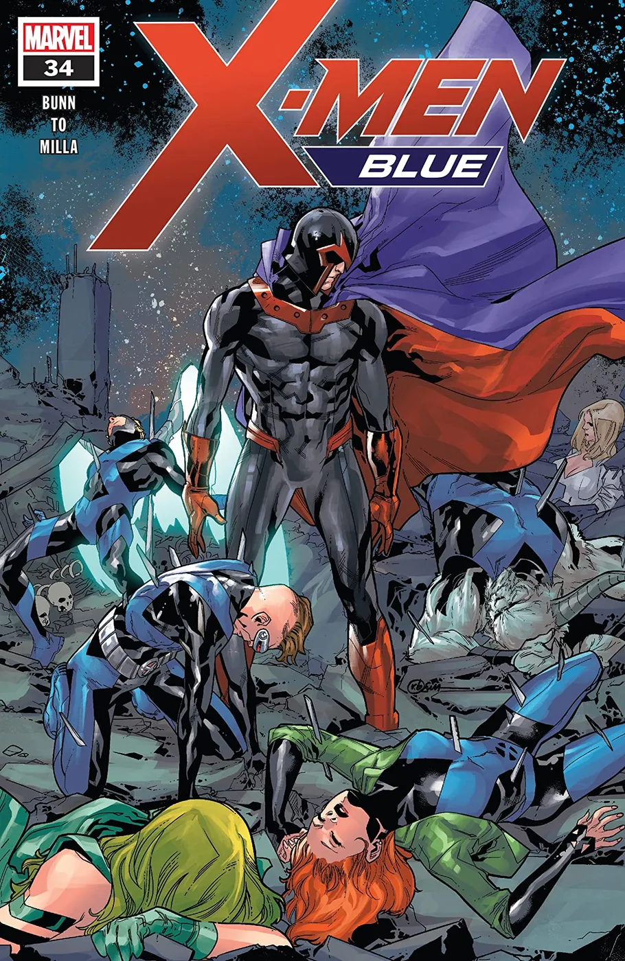 Cover of X-Men: Blue #34
