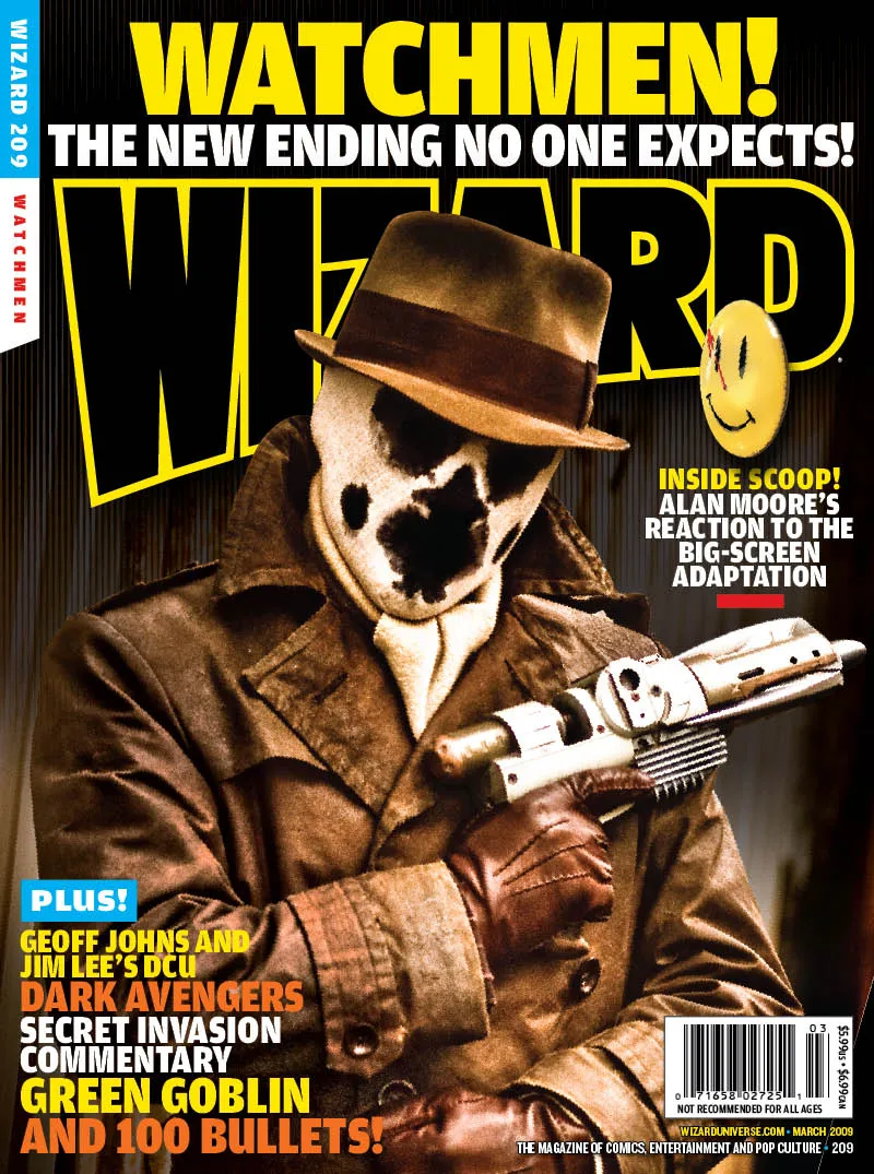 Cover of Wizard: The Comics Magazine #209