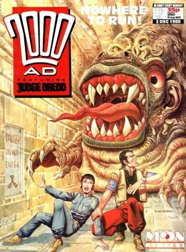 Cover of 2000 AD #603