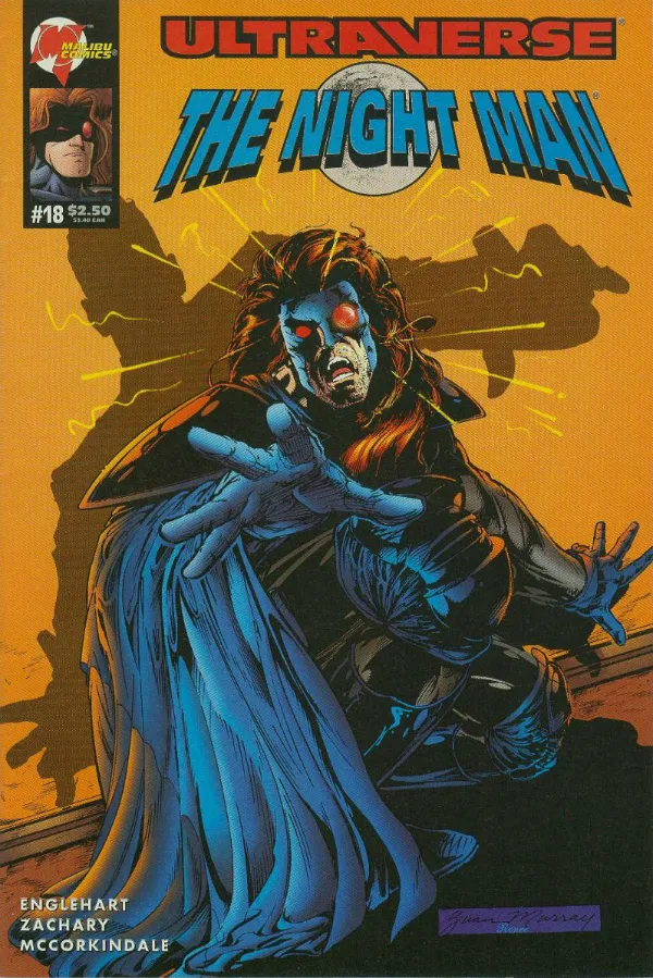 Cover of The Night Man #18