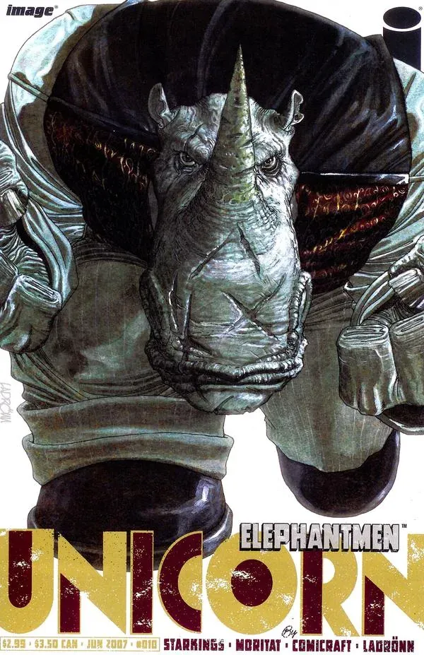 Cover of Elephantmen #10