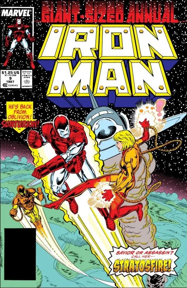 Cover of Iron Man Annual #9