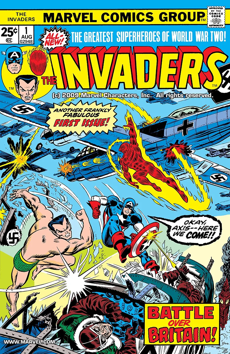 Cover of The Invaders #1