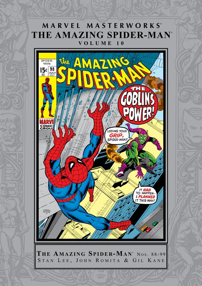 Cover of Marvel Masterworks: The Amazing Spider-Man #10