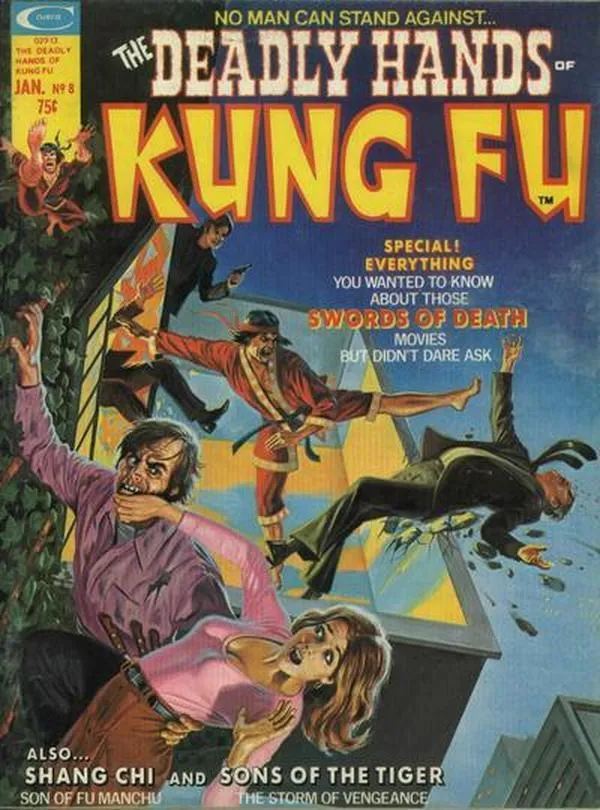 Cover of The Deadly Hands of Kung Fu #8