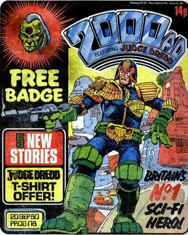 Cover of 2000 AD #178