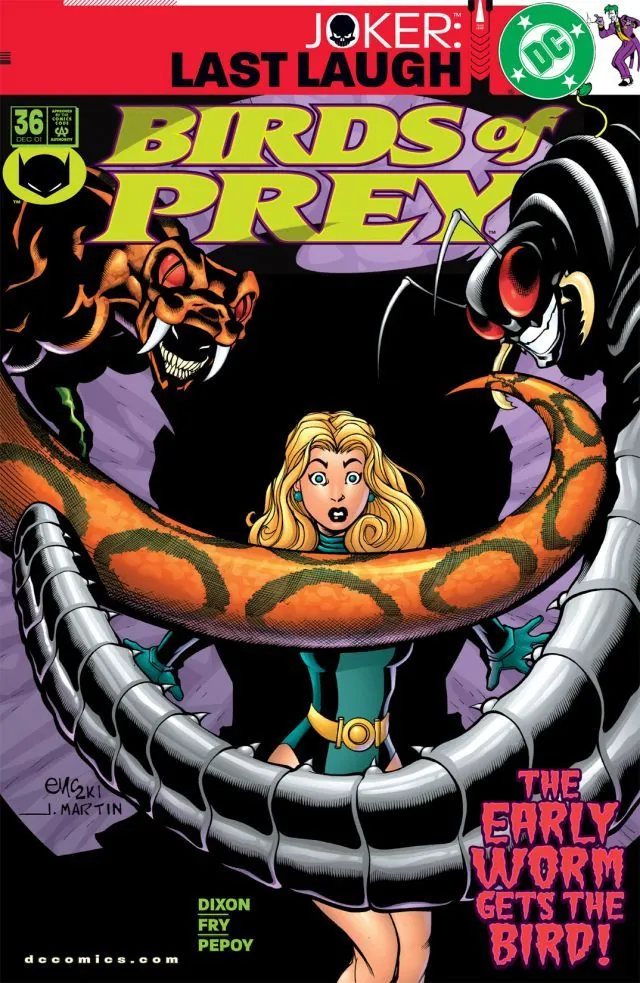 Cover of Birds of Prey #36