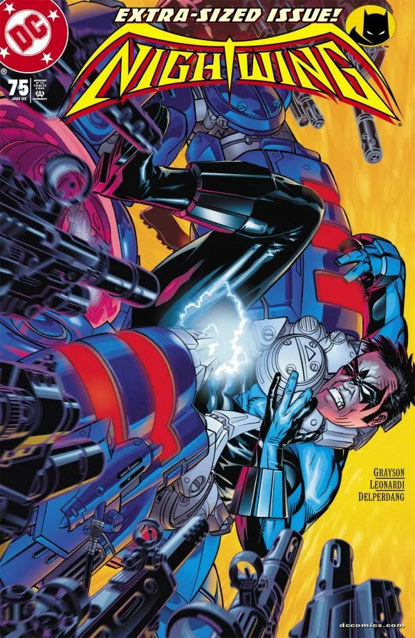 Cover of Nightwing #75