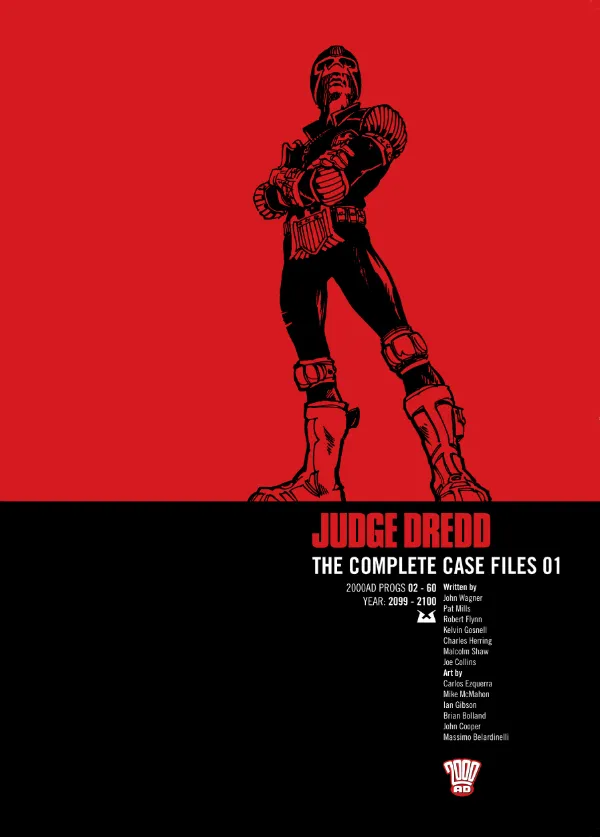 Cover of Judge Dredd: The Complete Case Files #1