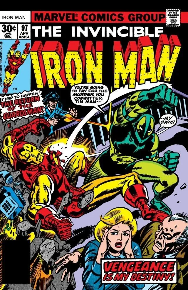 Cover of Iron Man #97