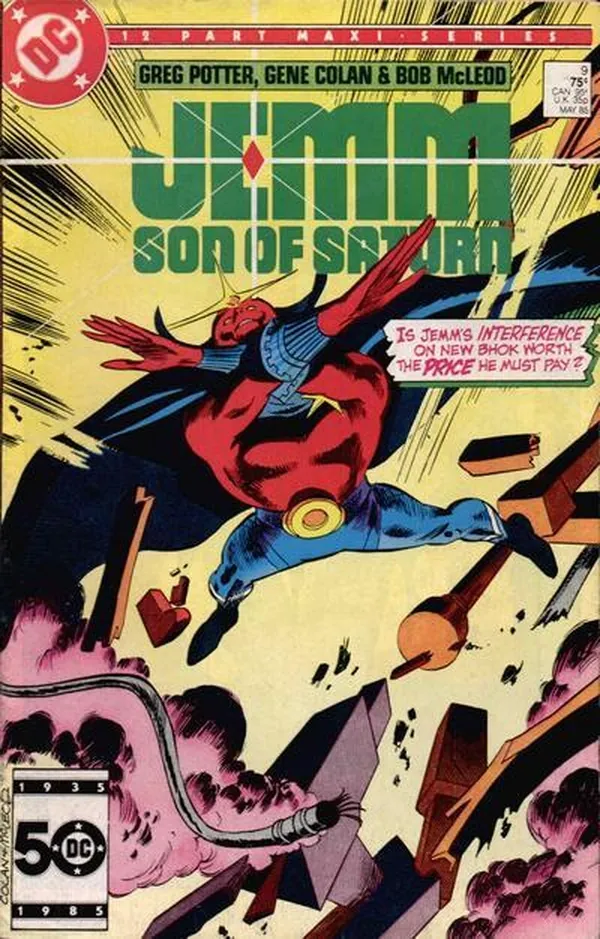 Cover of Jemm, Son of Saturn #9