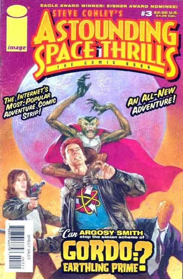 Cover of Astounding Space Thrills: The Comic Book #3