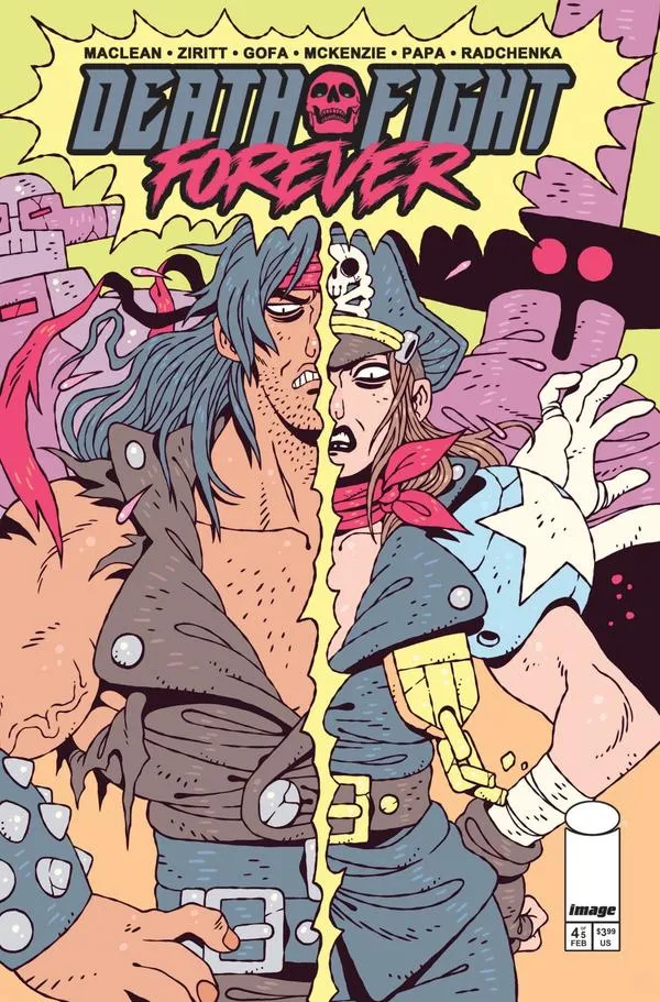 Cover of Death Fight Forever #4