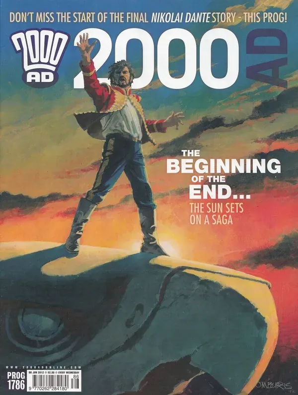 Cover of 2000 AD #1786