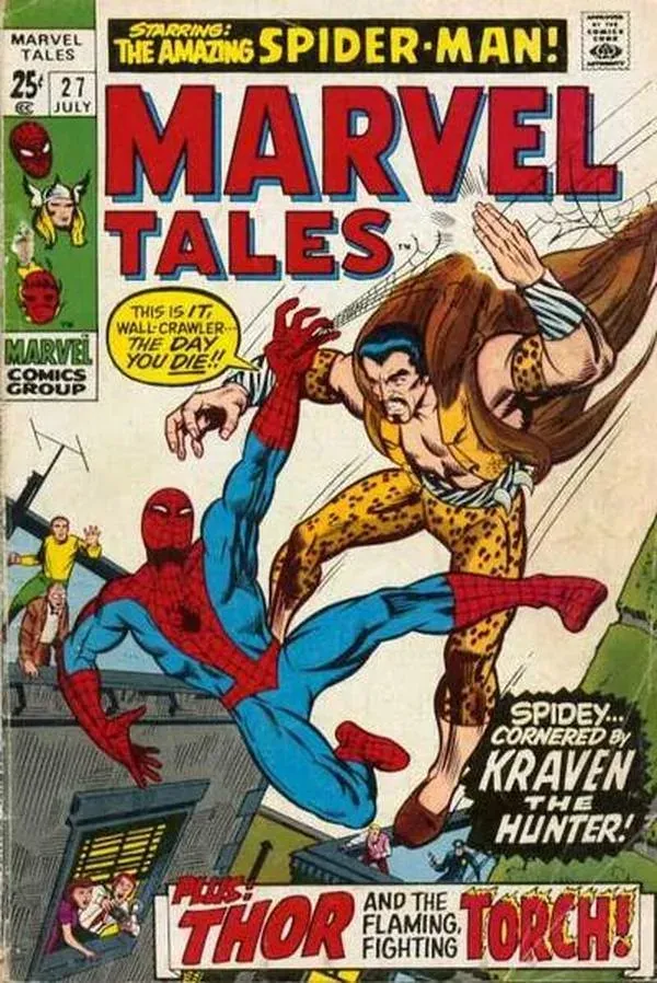Cover of Marvel Tales #27