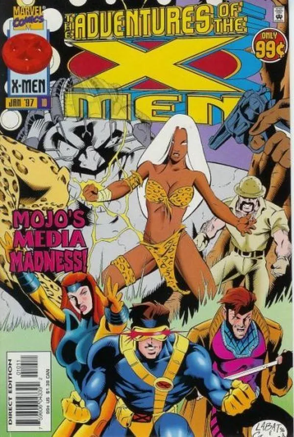 Cover of The Adventures of the X-Men #10