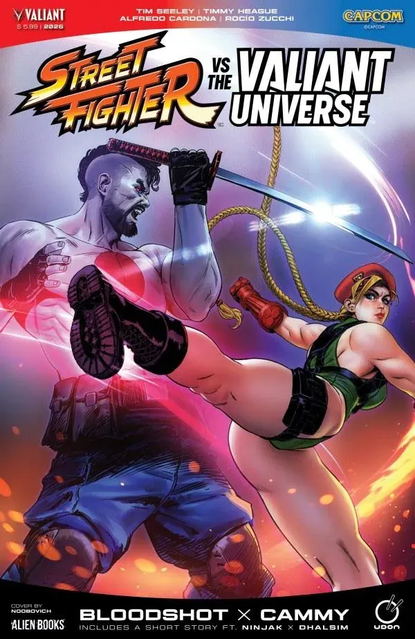 Cover of Street Fighter vs. The Valiant Universe Special #1