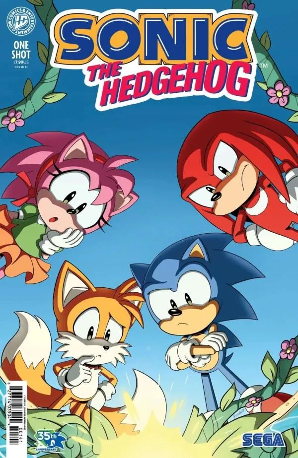 Cover of Sonic the Hedgehog: 35th Anniversary Special #[nn]