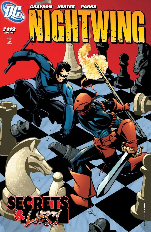 Cover of Nightwing #112