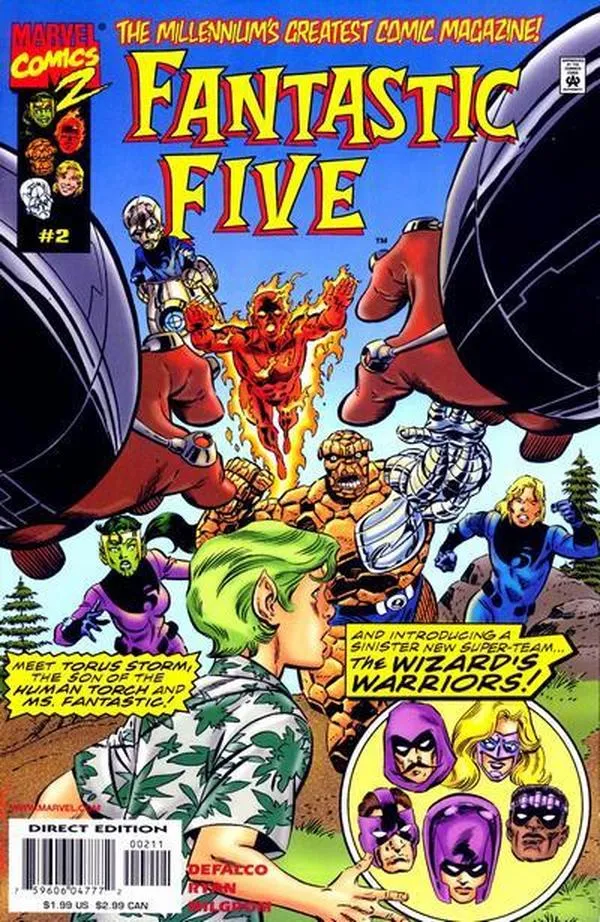 Cover of Fantastic Five #2