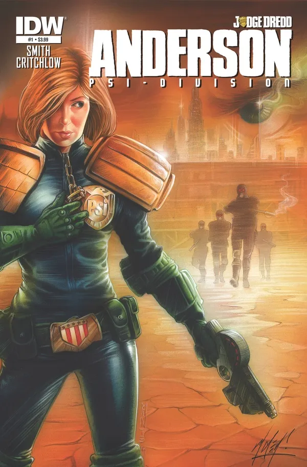 Cover of Judge Dredd: Anderson, Psi-Division #1