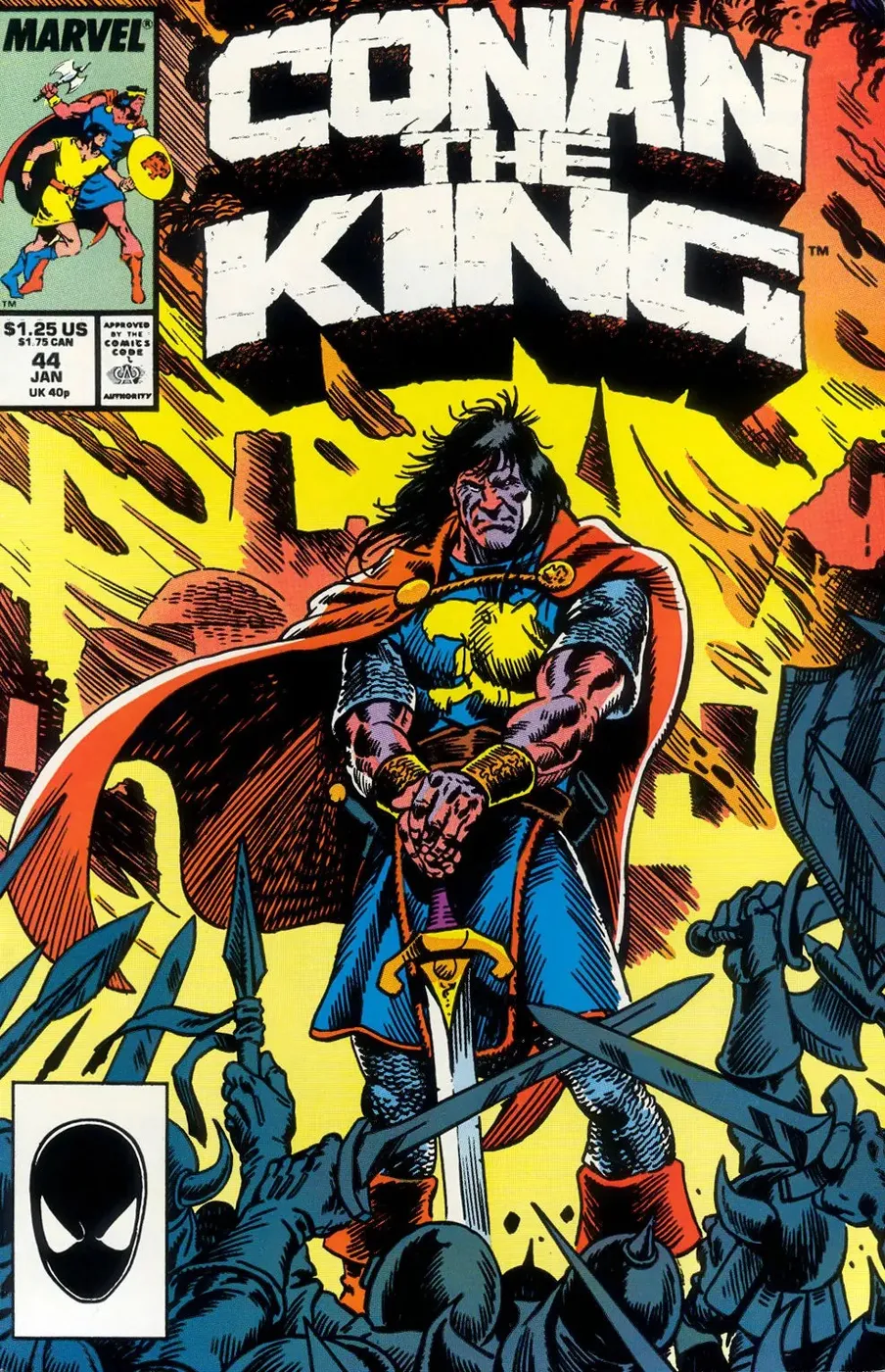 Cover of Conan the King #44