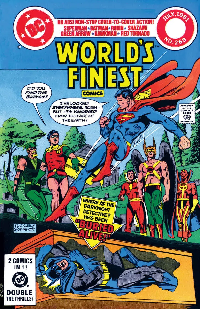 Cover of World's Finest Comics #269