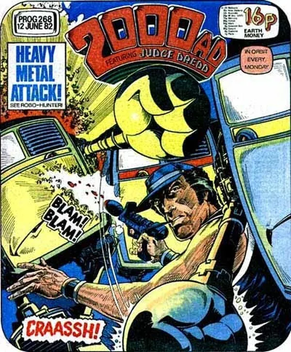 Cover of 2000 AD #268
