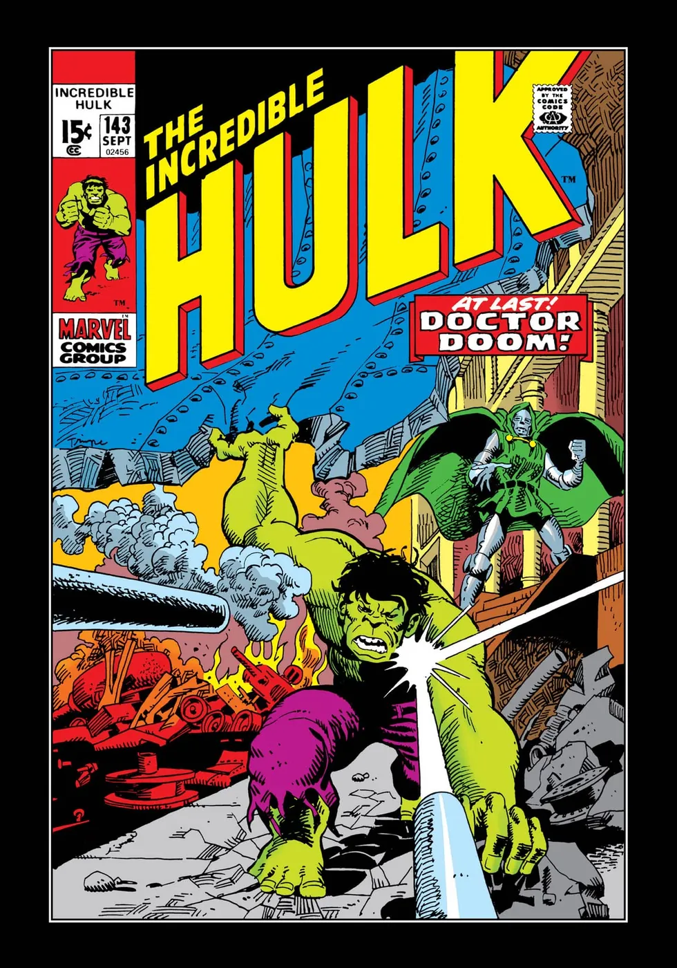 Cover of The Incredible Hulk #143