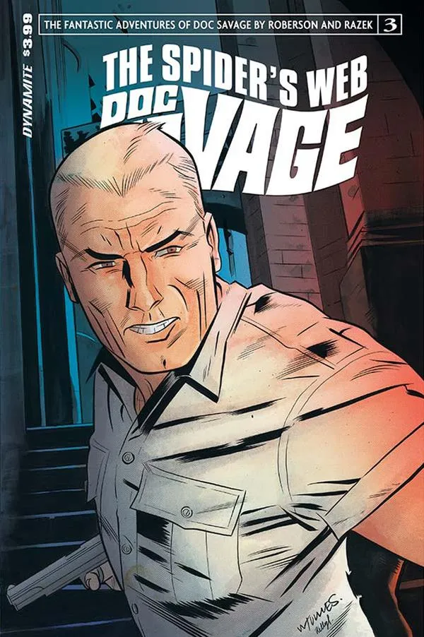 Cover of Doc Savage: The Spider's Web #3