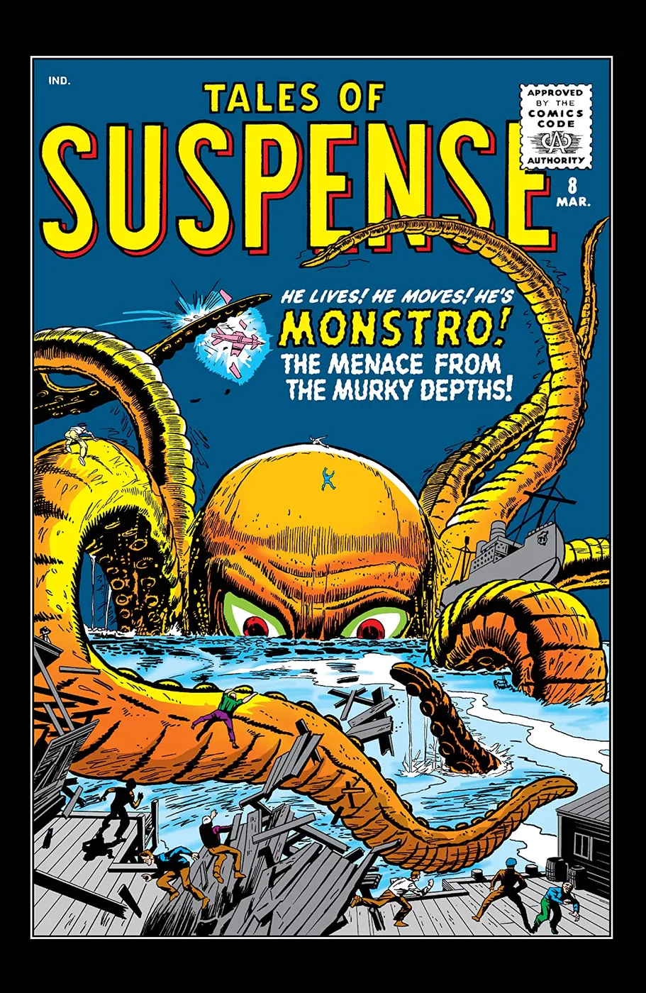 Cover of Tales of Suspense #8