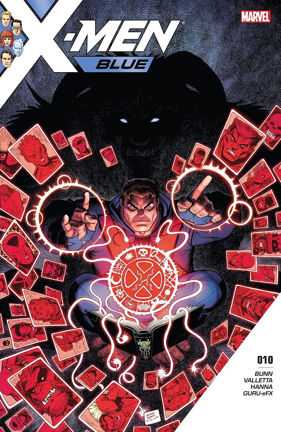 Cover of X-Men: Blue #10