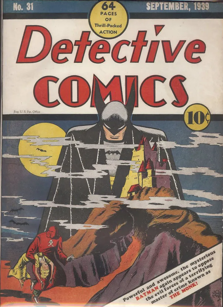 Cover of Detective Comics #31