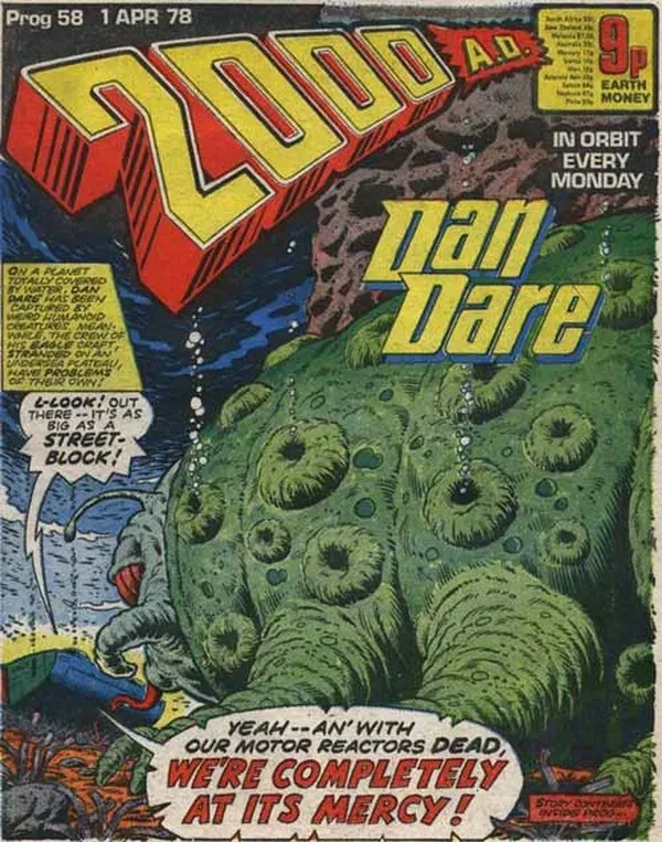 Cover of 2000 AD #58
