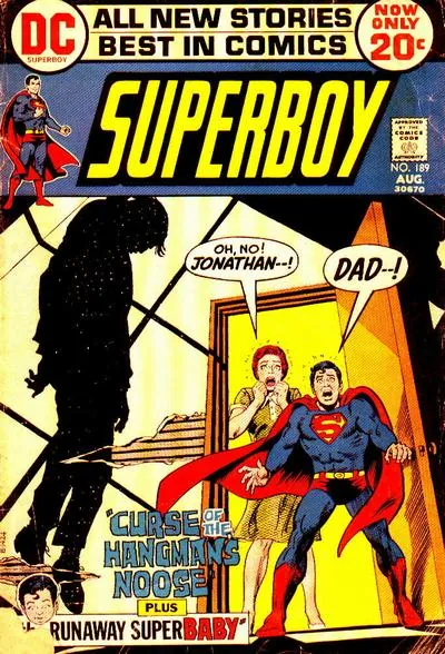 Cover of Superboy #189