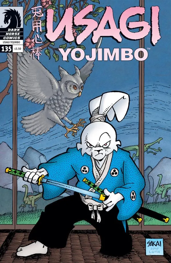 Cover of Usagi Yojimbo #135